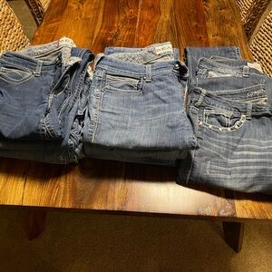Women's lot of Ariat jeans - 10 pair